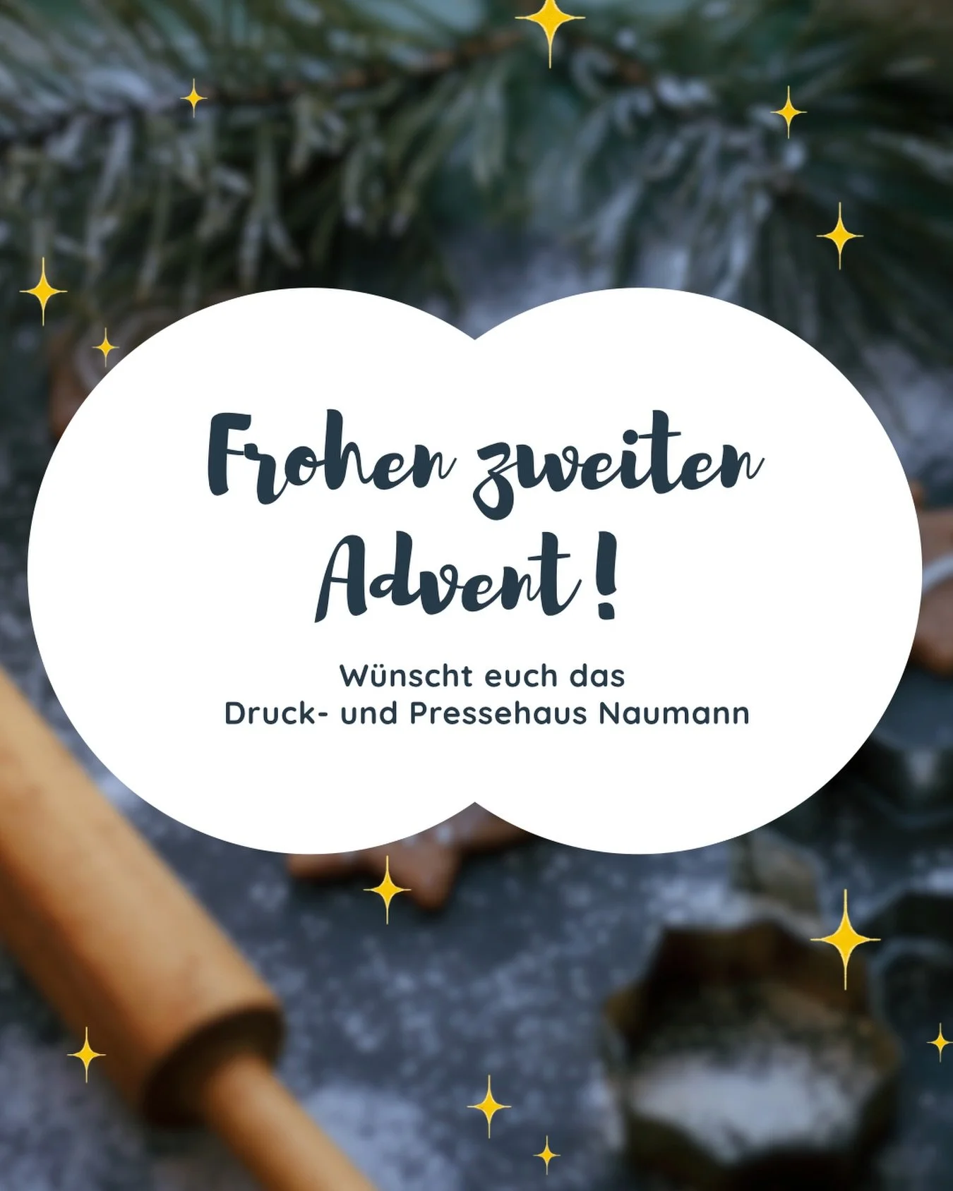 Frohen zweiten Advent ✨🕯️🕯️

Zwei Kerzen leuchten, der Alltag wird ein bisschen heller  und die Woche darf einen Gang runter schalten.
G&ouml;nnt euch eine Auszeit mit gutem Kaffee ☕️, etwas s&uuml;&szlig;em 🍪 und Menschen, die euch gut tun. &hear