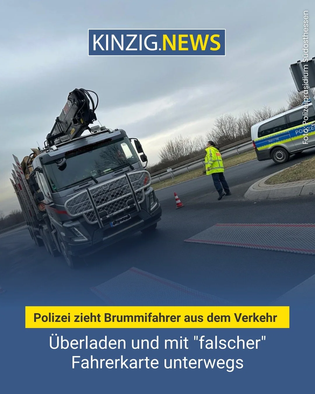 Insgesamt 77 Lastkraftwagen und 87 Personen sind kontrolliert worden: Dabei stellten die Einsatzkr&auml;fte eine Vielzahl von Verst&ouml;&szlig;en fest.

Link zum vollst&auml;ndigen Artikel: kinzig.news/30789/ueberladen-und-mit-falscher-fahrerkarte-u