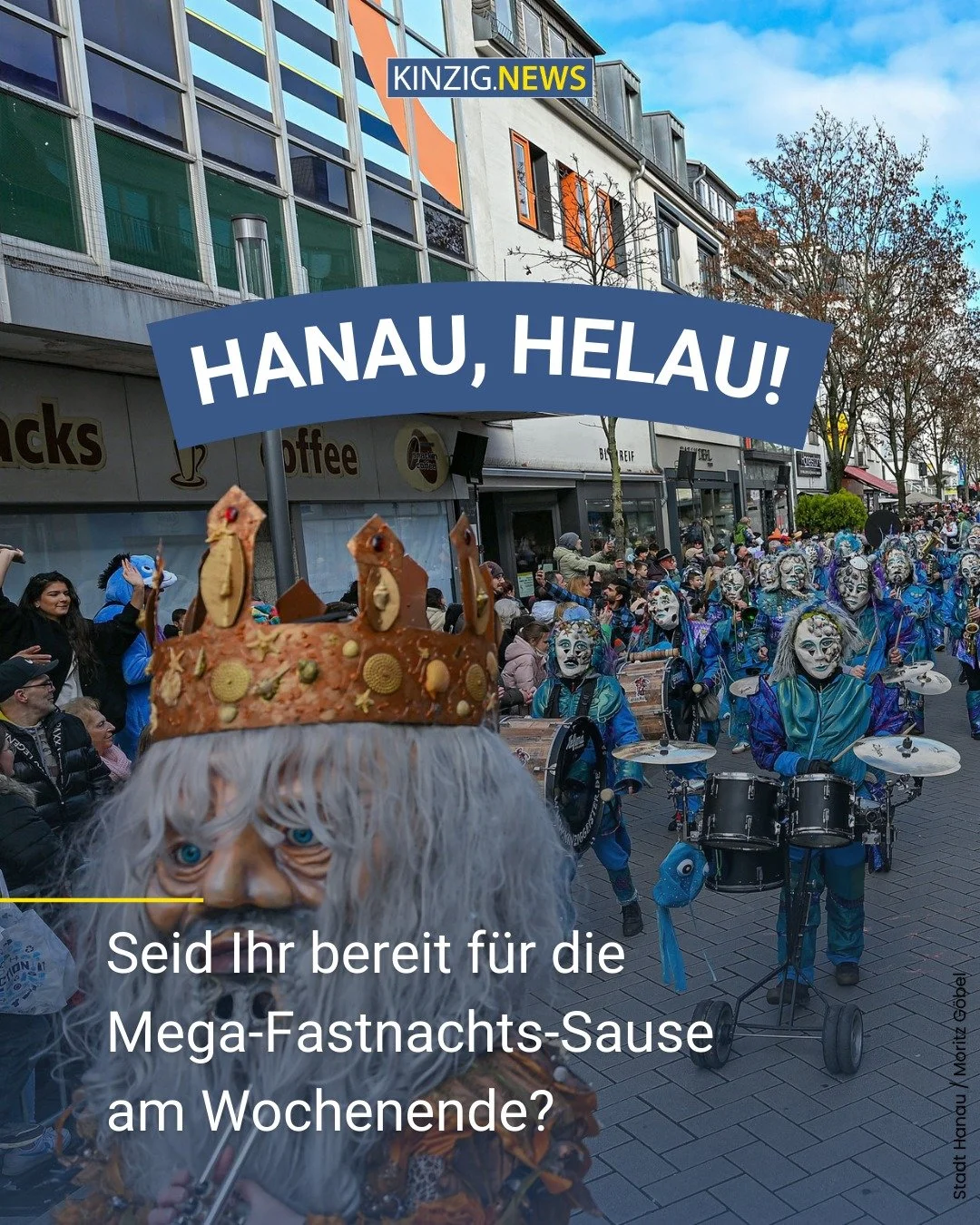"Hanau, Helau!": Seid Ihr bereit f&uuml;r die Mega-Fastnachts-Sause am Wochenende?

#n&auml;rrinnenundnarren #liebeliegtinderluft #afterzugparty #hanau #kinzignews
