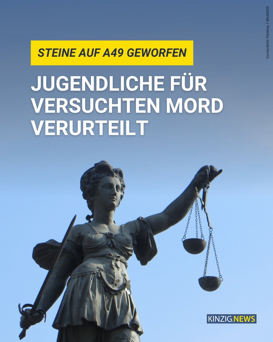 Das Landgericht Marburg macht den drei Jugendlichen gro&szlig;e Vorw&uuml;rfe: Die Wurfattacken waren gezielt und h&auml;tten t&ouml;dlich enden k&ouml;nnen.

Den Link zum vollst&auml;ndigen Artikel gibt es in unserer Instagram-Story oder auf kinzig.