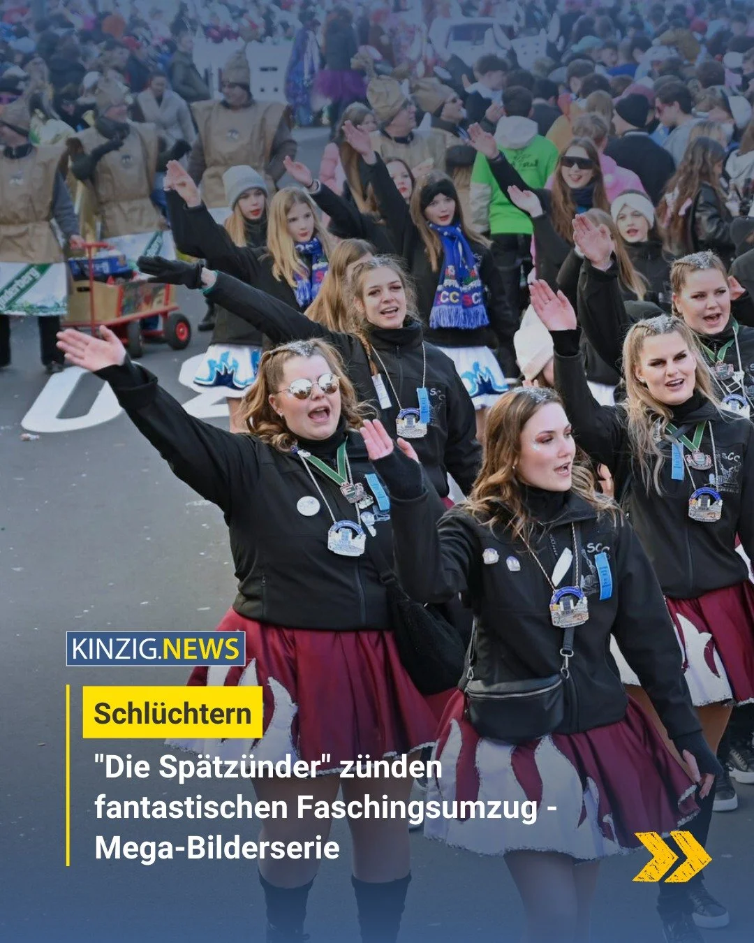 Mit rund 700 Personen in 33 Fu&szlig;gruppen mit neun Motivwagen war der bunte Lindwurm besonders gro&szlig;: Wir haben die Impressionen ...

Den Link zum vollst&auml;ndigen Artikel mit den restlichen Bildern gibt es in unserer Instagram-Story oder a