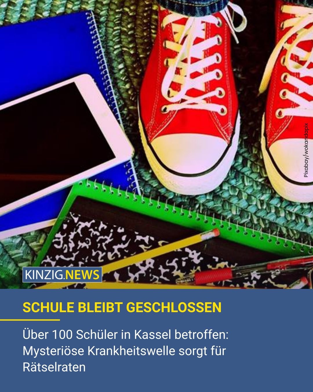 Nachdem mehr als ein Drittel der Sch&uuml;lerschaft an heftigen Magen-Darm-Symptomen erkrankt ist, hat die Stadt Kassel eine sofortige Schlie&szlig;ung der betroffenen Grundschule f&uuml;r den Rest der Woche angeordnet. Die Lage an der Bildungseinric