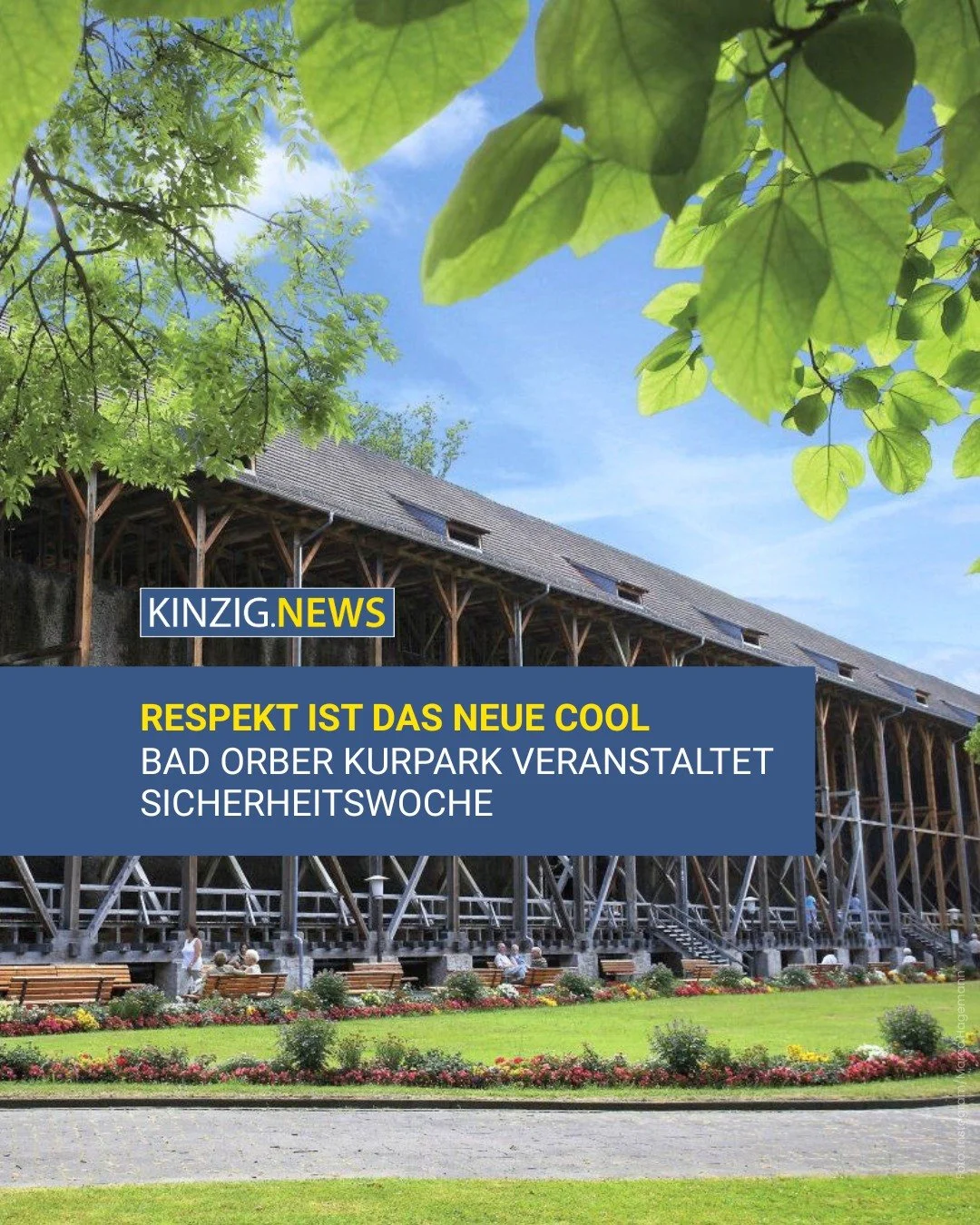 Vom 1. bis 8. M&auml;rz zeigt Bad Orbs Kurpark, wie Sicherheit und Respekt zusammenpassen: mit Blasmusik, Pferden und vielen Aktionen f&uuml;r Jung und Alt inklusive.

#sicherheitswoche #spa&szlig;undaktivit&auml;t #kurpark #badorb #kinzignews