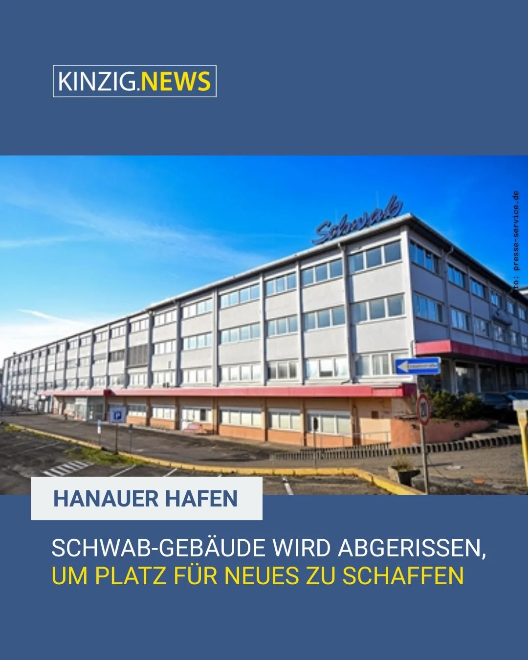 "Lange Tradition, viel Potenzial f&uuml;r die Zukunft": Das Schwab-Gel&auml;nde im Hanauer Hafen-Gebiet wird neu entwickelt.

Den Link zum vollst&auml;ndigen Artikel gibt es in unserer Instagram-Story und auf kinzig.news.

#hanauerhafen #ha