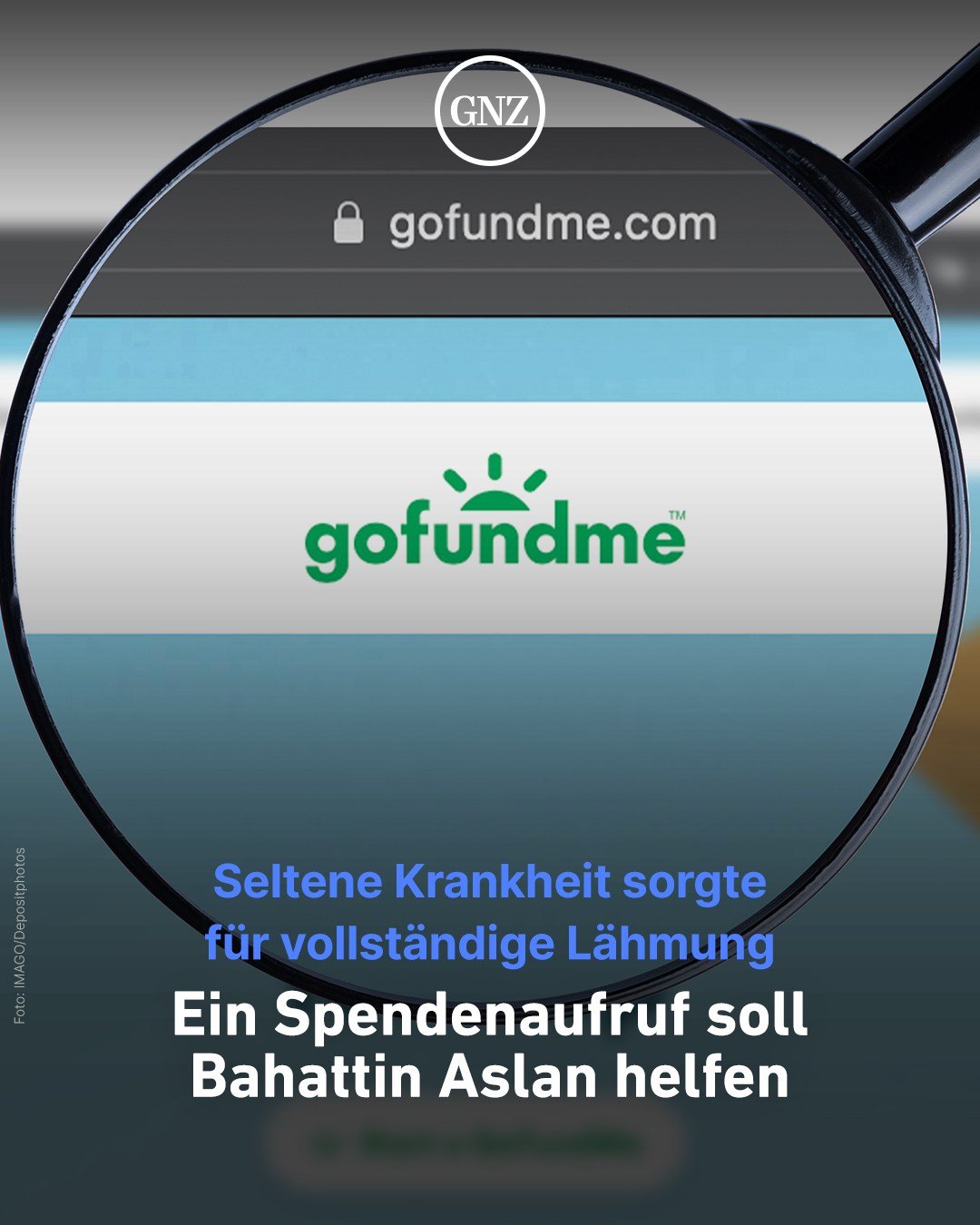 Nach seiner Erkrankung am Guillain-Barr&eacute;-Syndrom ist Bahattin Aslan aus Gelnhausen nahezu vollst&auml;ndig gel&auml;hmt. Da die Therapie nur in geringen Teilen von der Krankenkasse bezahlt wird, hofft man &uuml;ber das Portal GoFundMe auf Spen
