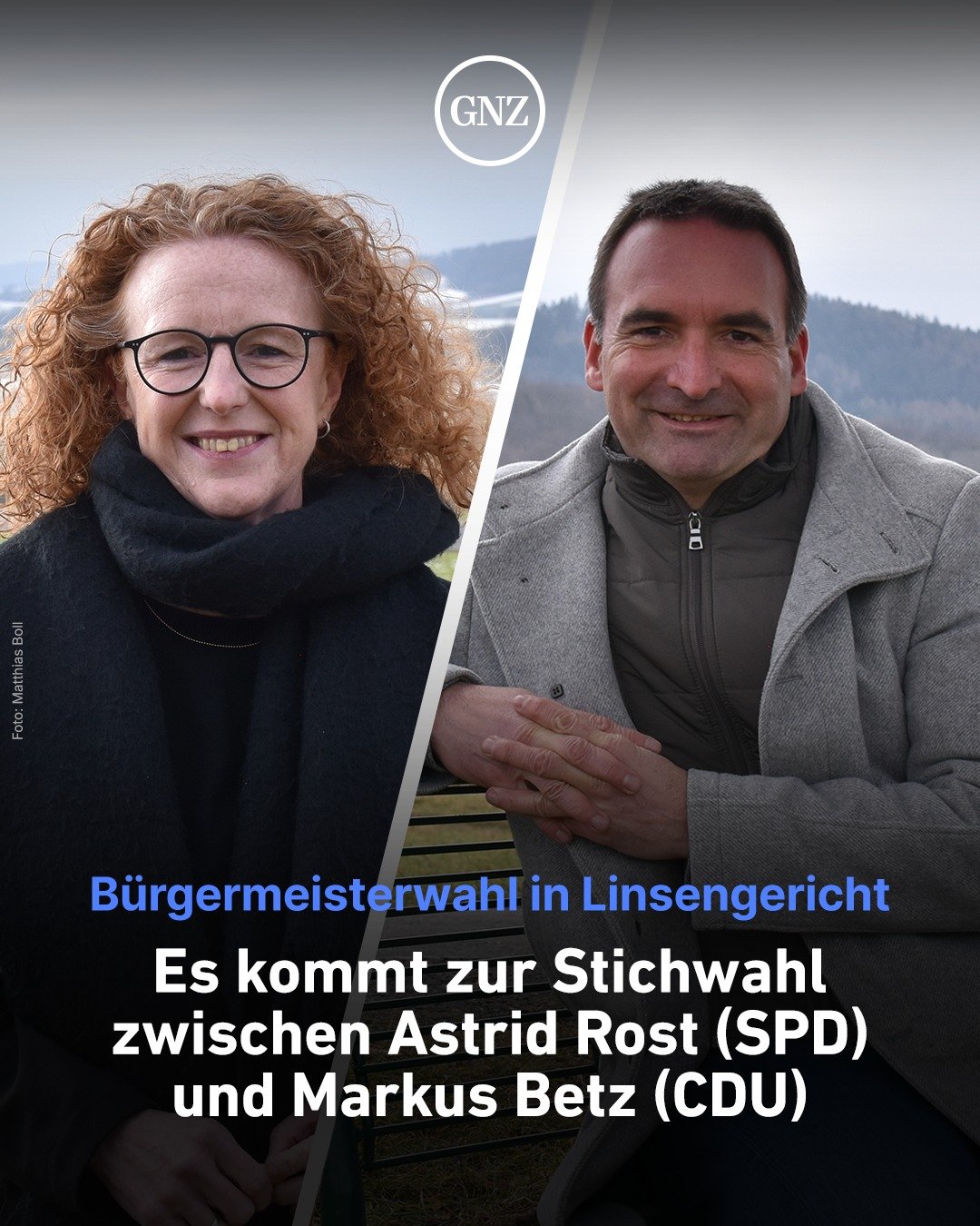 Das Endergebnis aus Linsengericht ist da: Die B&uuml;rger m&uuml;ssen in zwei Wochen noch einmal w&auml;hlen. Markus Betz (CDU) und Astrid Rost (SPD) gehen in die Stichwahl.

Leichte Vorteile bei Betz, der 36,7 Prozent der Stimmen auf sich vereint. R