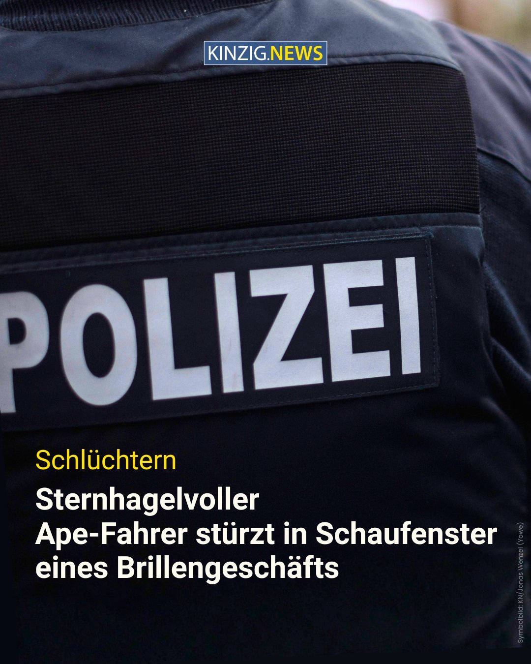 Via Notruf ist der Polizei mitgeteilt worden, dass das Schaufenster eines Schl&uuml;chterner Brillengesch&auml;ftes besch&auml;digt und mit Blut verschmiert sei ...

Den Link zum vollst&auml;ndigen Artikel gibt es in unserer Instagram-Story und auf k