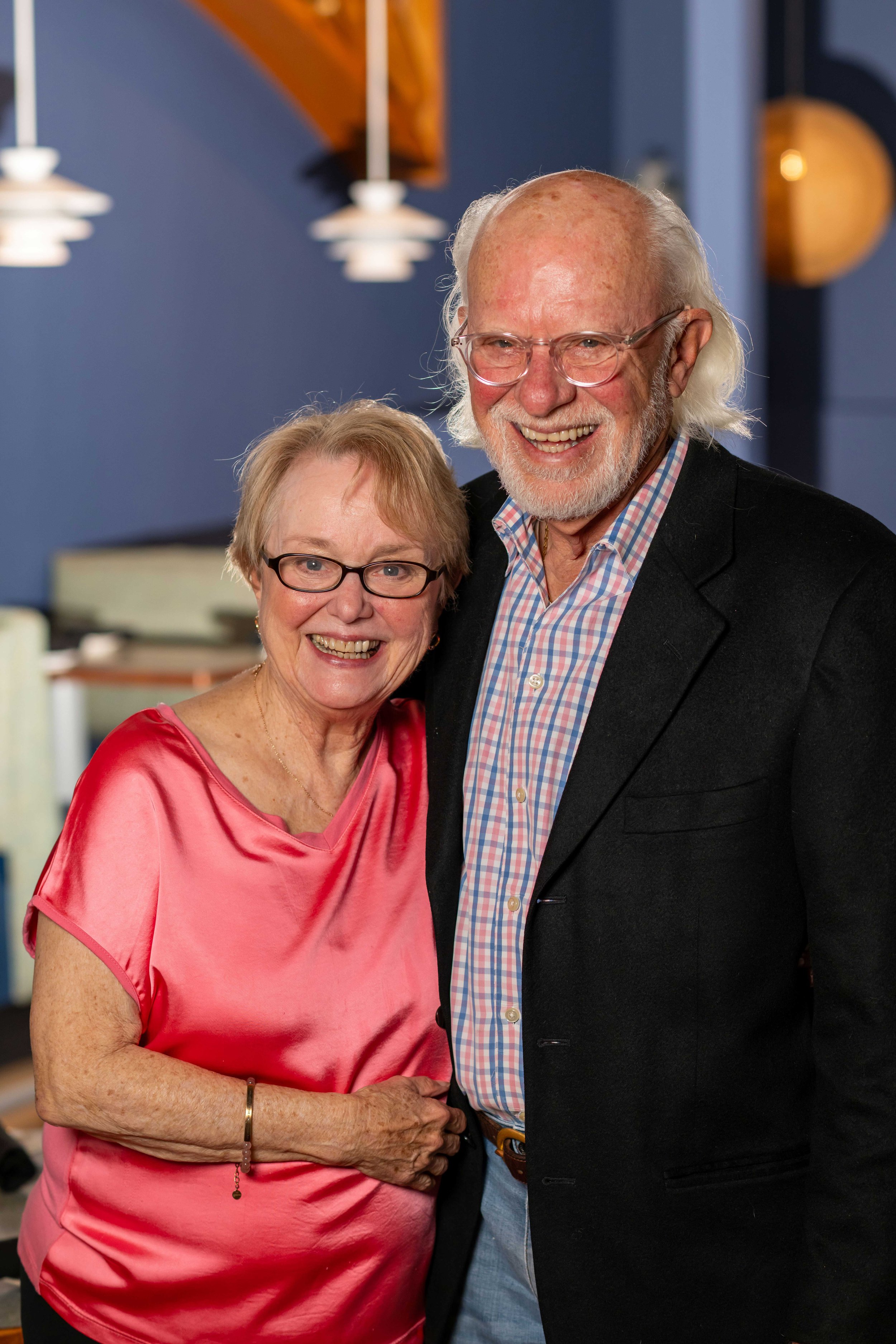 Sylvia & Bernie Lovely of Azur Restaurant & Patio by Abby Laub.