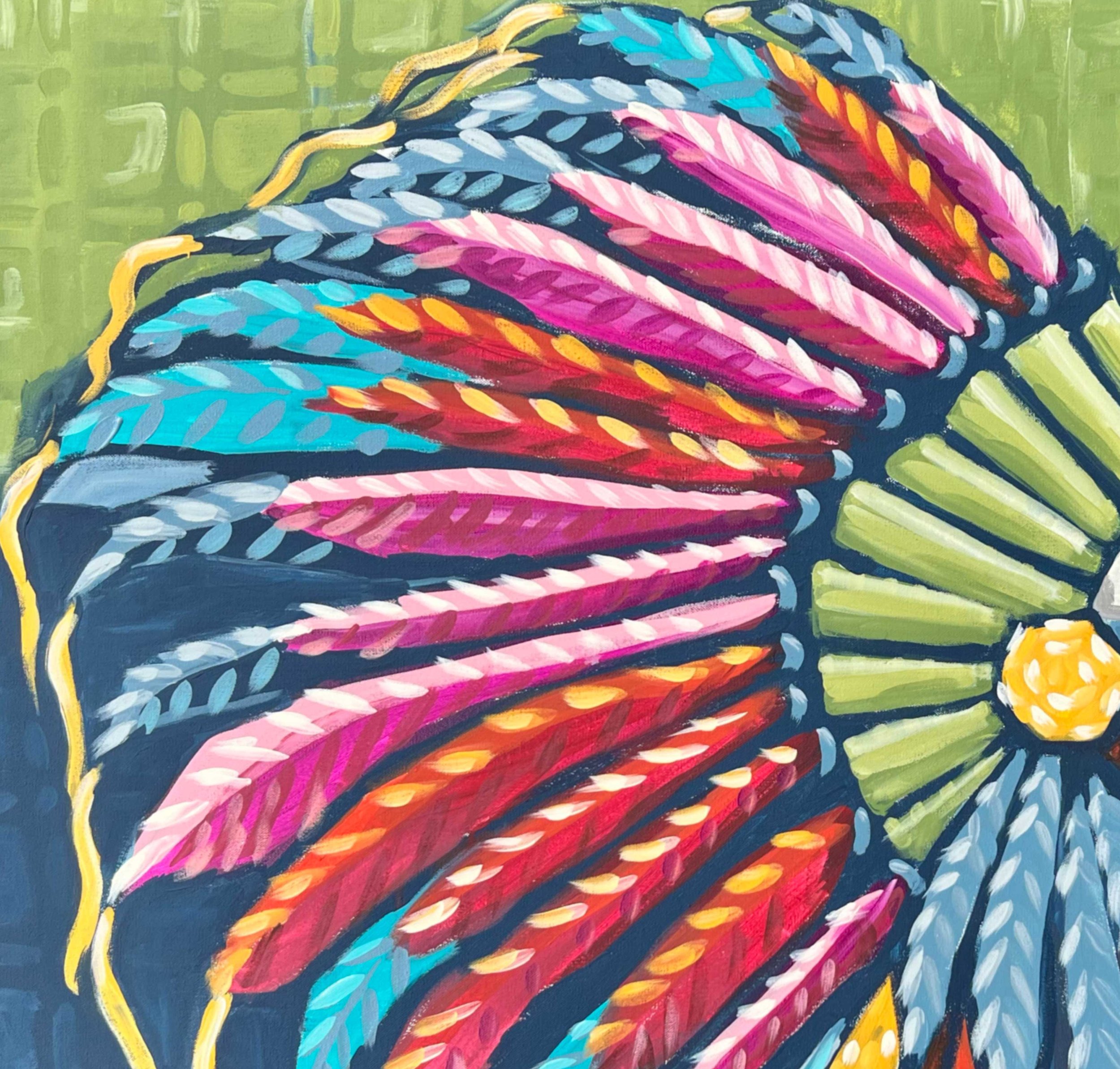 Beautiful Feathers Vibrant Colors