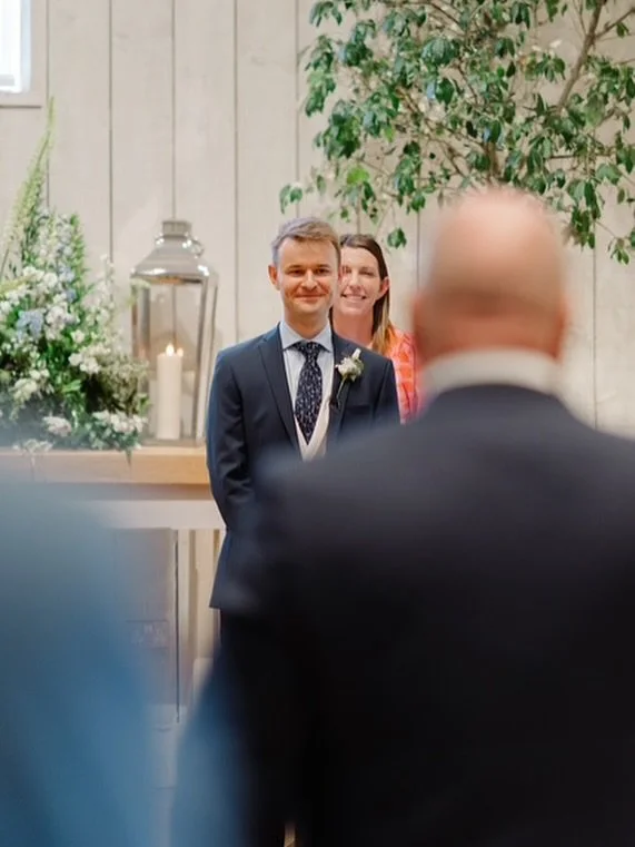 I’m usually out of the way in this shot (promise!) but I’m so glad this moment (and the angle!) was captured by @chloeelyphotography , because when you walk down that aisle, you’re not just walking toward your best friend… yo