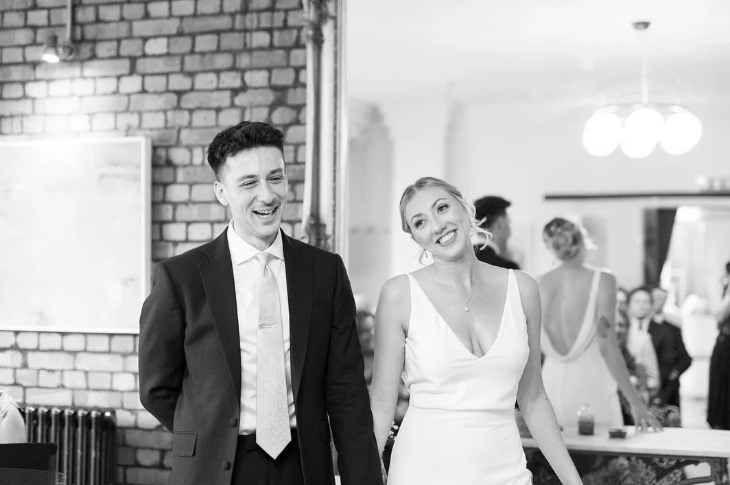 Day 9: Black and White! #adventweddingchallenge 
Monochrome ceremony giggles! Love. Looks chic and sophis, but there&rsquo;s deffo my favourite kind of ceremony mischief going on. 

Thank you @kimwilliamsweddings for the prompts! Delish. 

Snaps: 

@