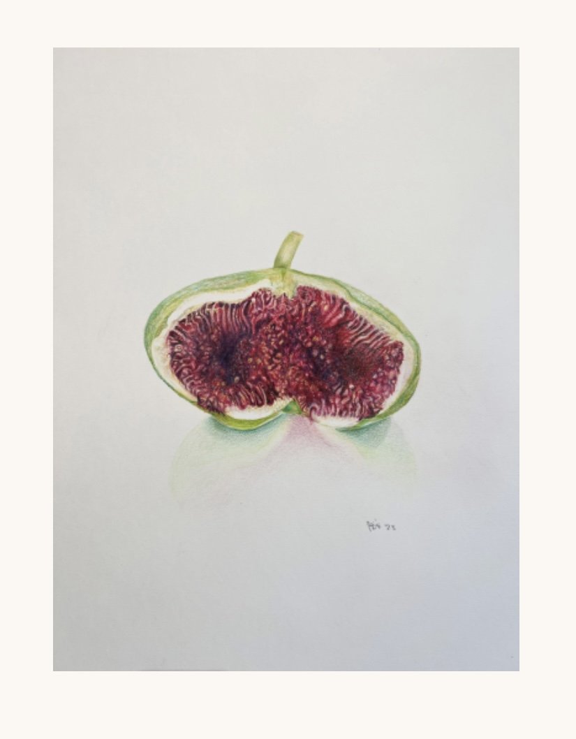 Open Green Fig