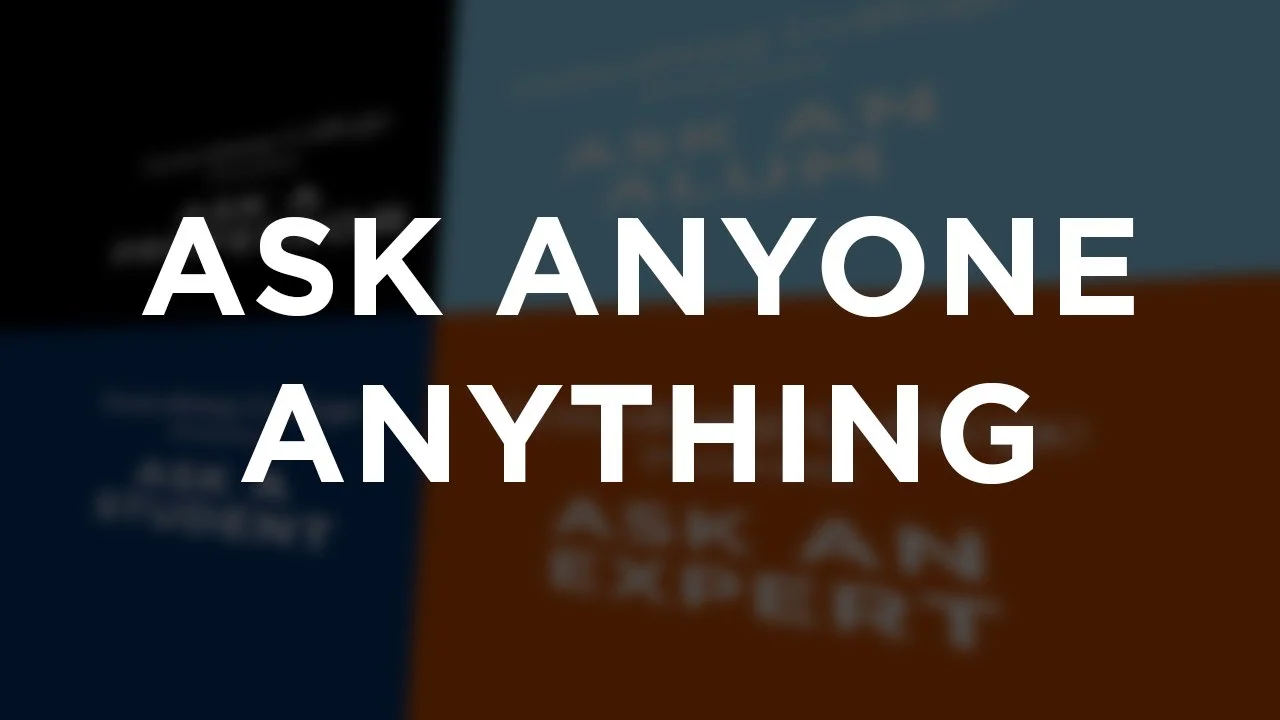 Ask Anyone, Anything Series - Gettysburg College