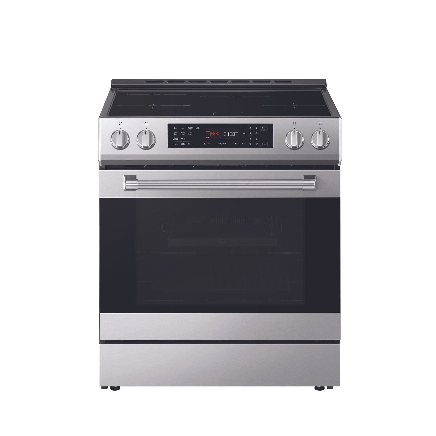 Criterion® 30" 5.0 cu. ft. Stainless Steel Electric Induction Slide-In Range (Smooth Top)