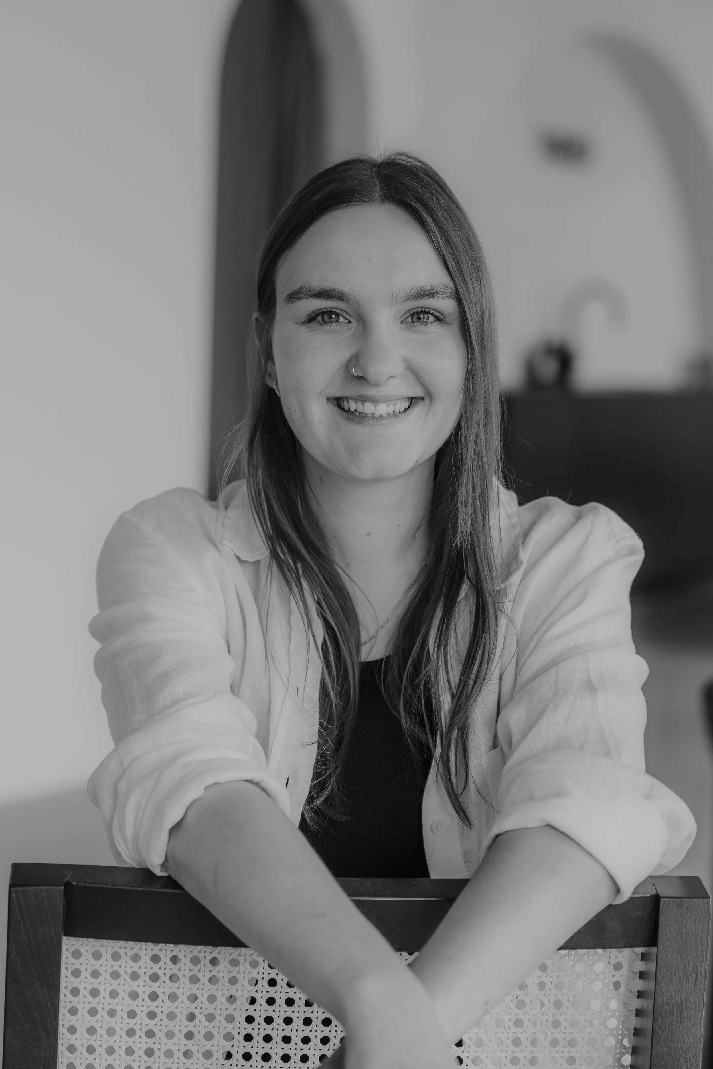 Pia Rohrer in Schwarzweiss, Fotografin aus der Zentraschweiz