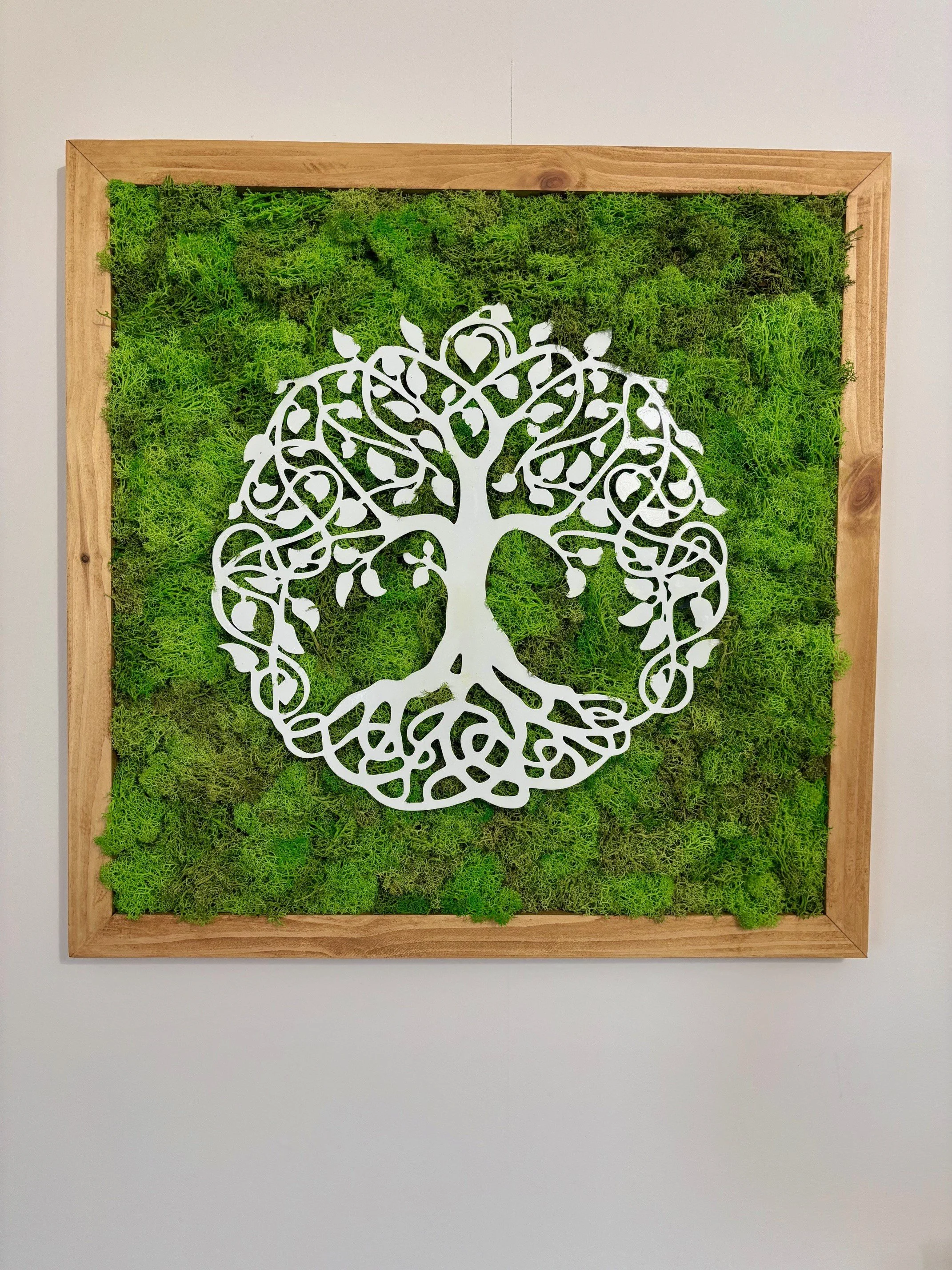 "Spirit of the Forest" Preserved Moss Art