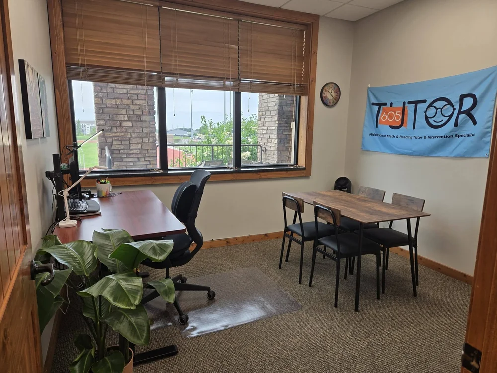 The 605Tutor office in Suite 200, Sioux Falls