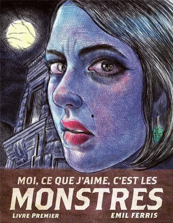 Couverture "Moi, ce que j'aime, c'est les monstres"