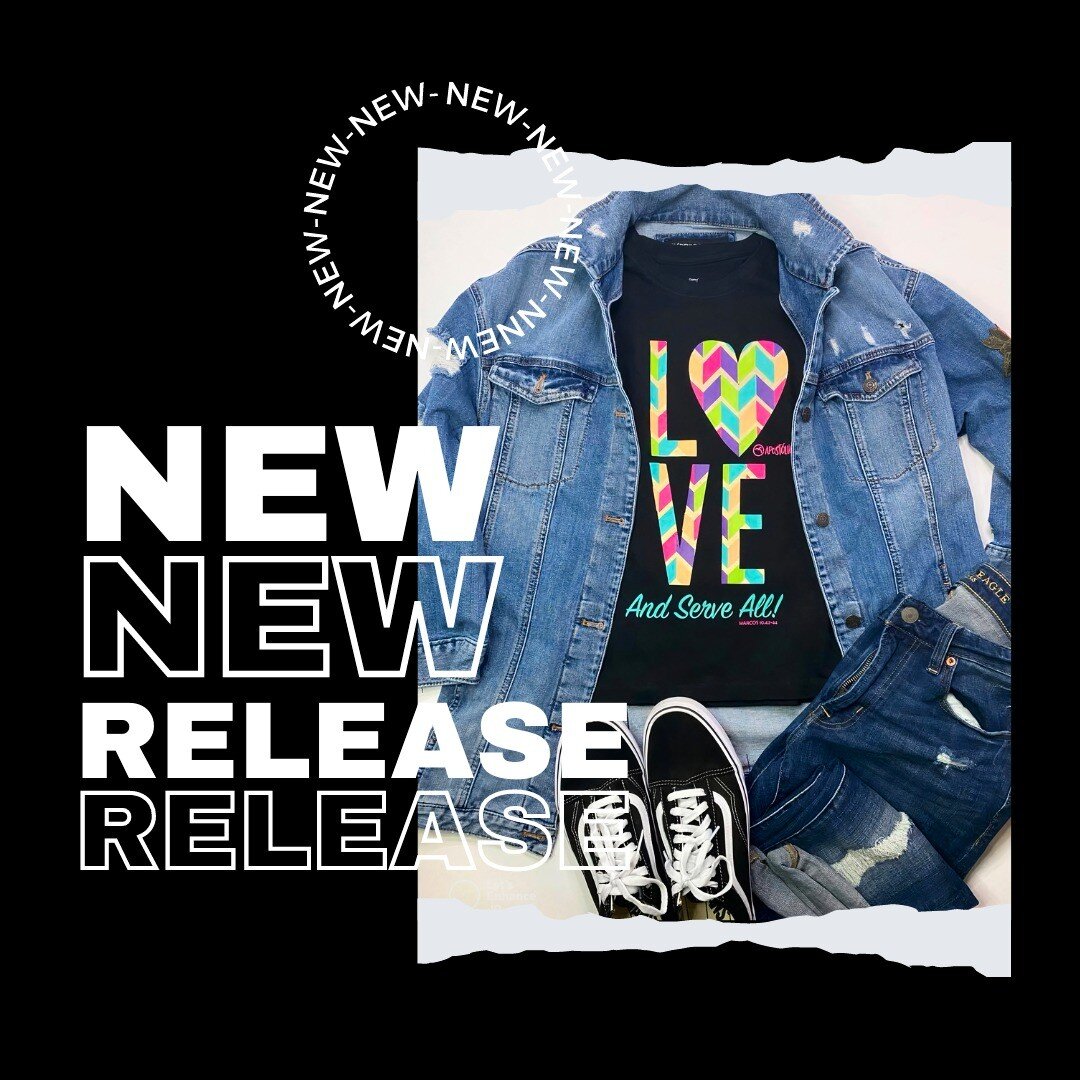 &quot;Whoever wants to become great among you must be your servant, and whoever wants to be first must be slave of all.&quot;

Shop our Women's Love T-Shirt available now!

#christianclothing #loveandserve #jesus #tshirts