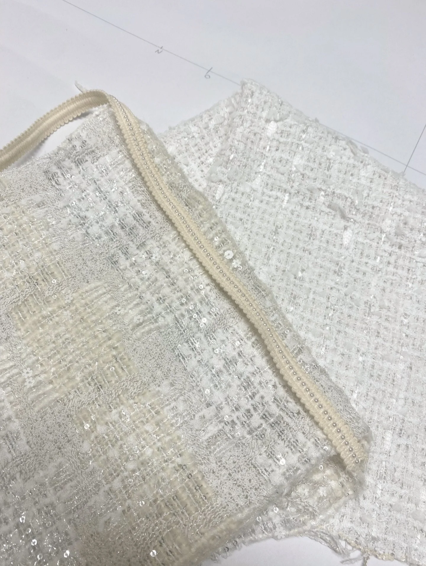 Tweed de Chanel #vestetweed #surmesure