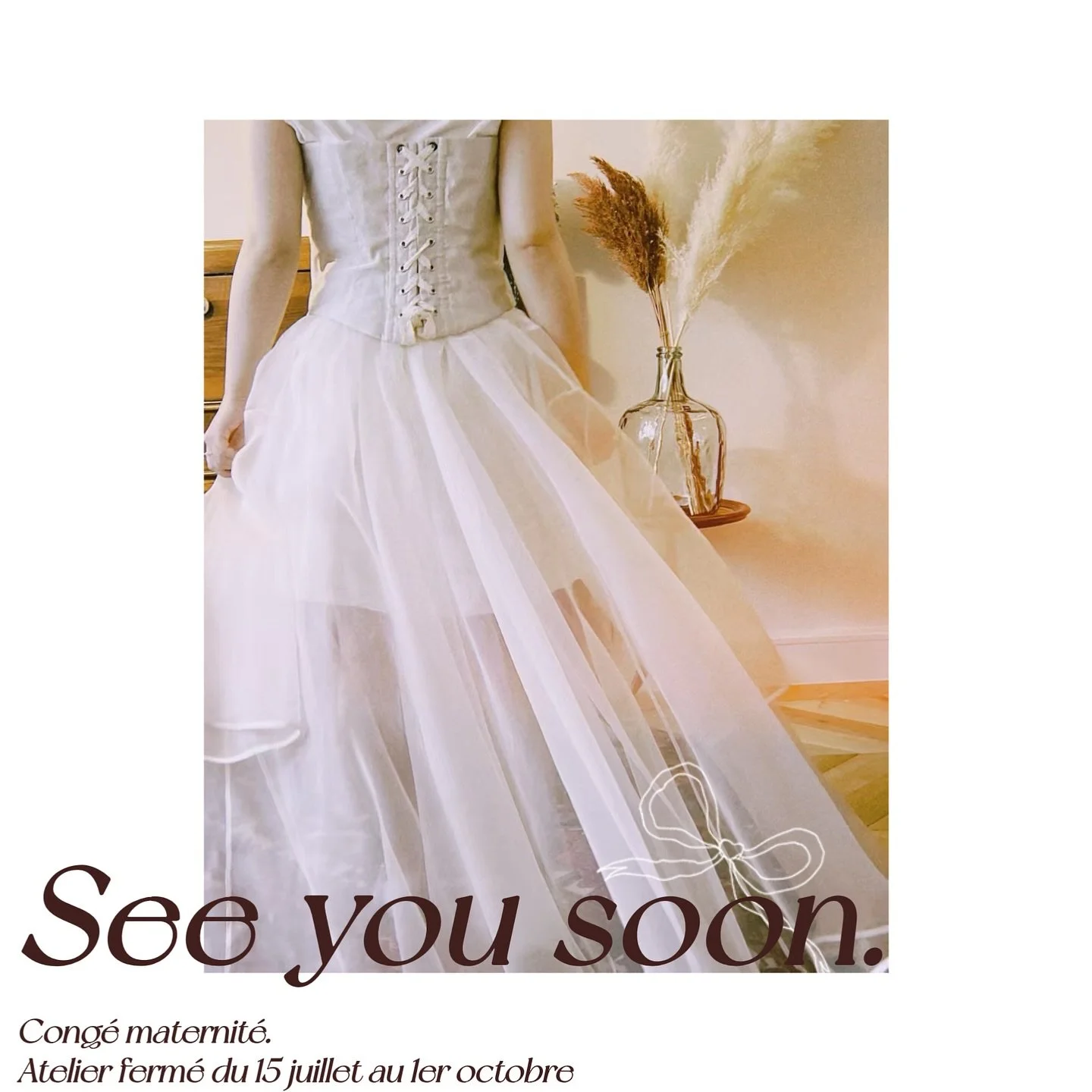 🌸 Petite pause pour une grande aventure&hellip; 🌸

Hello tout le monde,

Je m&rsquo;appr&ecirc;te &agrave; vivre un moment tr&egrave;s sp&eacute;cial : mon cong&eacute; maternit&eacute; commence &agrave; partir du 15 juillet jusqu&rsquo;au 1er octo