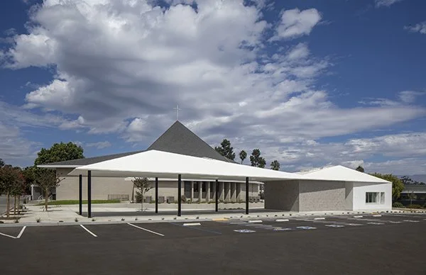 Sacred Heart Friendship Plaza Exterior