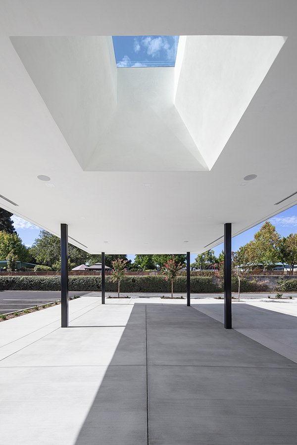 Sacred Heart Friendship Plaza Exterior Skylight