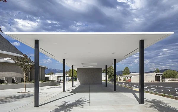 Sacred Heart Friendship Plaza Exterior