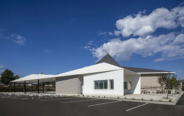 Sacred Heart Friendship Plaza Exterior