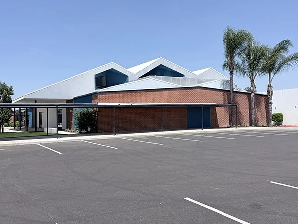 Private High School Theater folding roof elevation