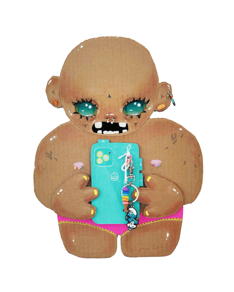 Sweaty Summer-Heat Mirror Selfie