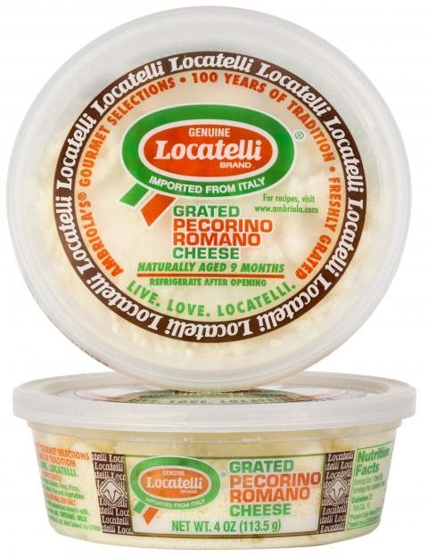 Recall: Locatelli Grated Romano 4oz &amp; 8oz cups&nbsp;