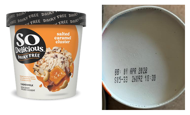 So Delicious 16oz&nbsp;Salted Caramel Cashew Pints