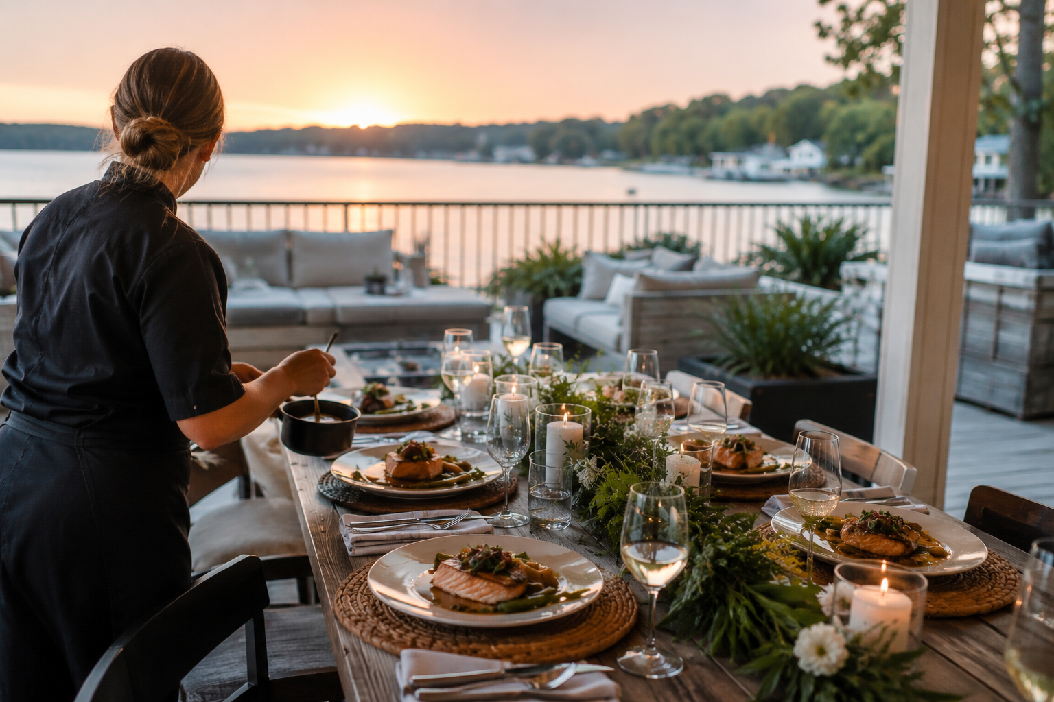 Why a Private Chef Might Be the Missing Piece of Your Lake Vacation