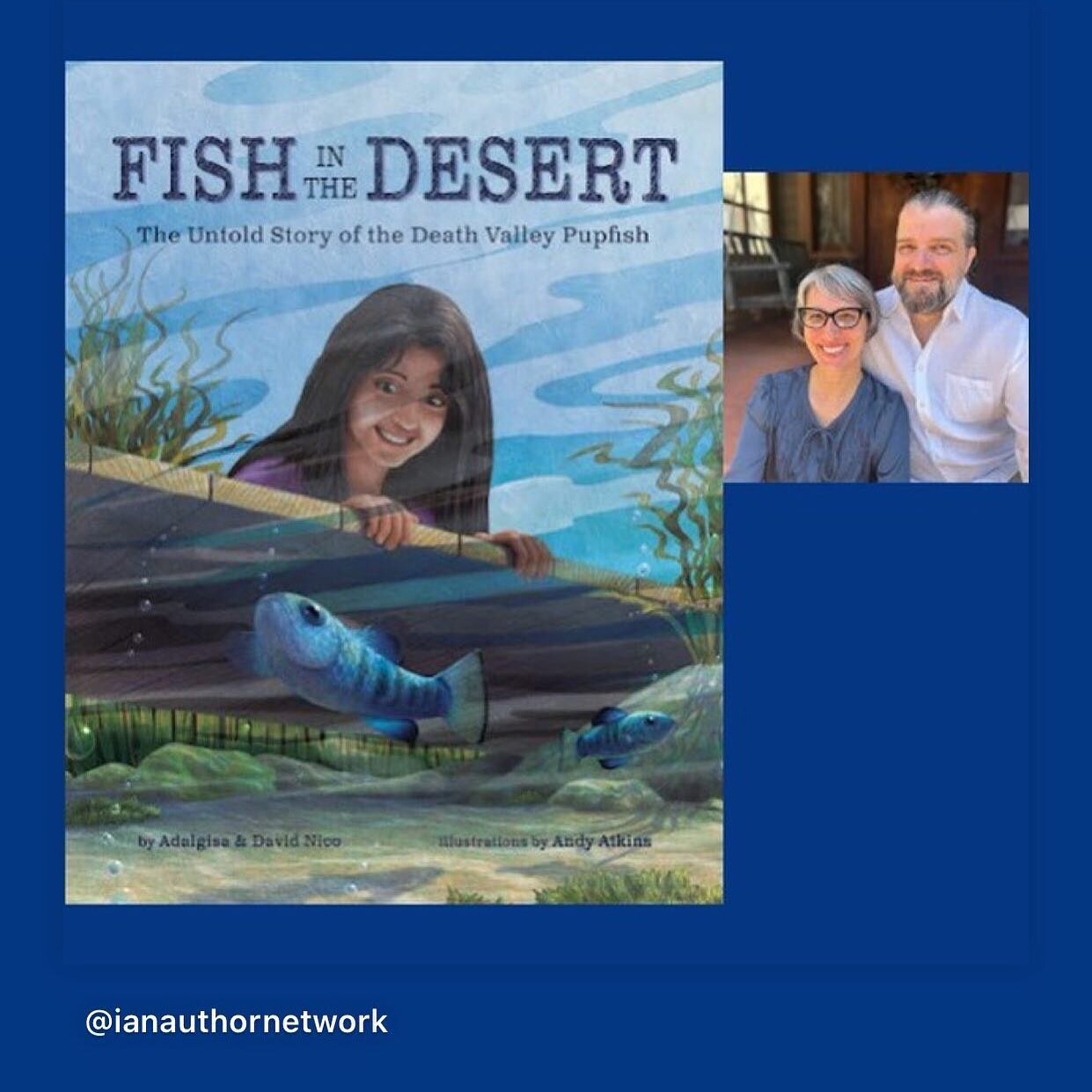 Cover reveal!  @ianauthornetwork

#ianawards #fishinthedesert #bringingnationalparkstolife #authorsofinstagram #authorsofig #kidlit #childrensbooks #kidsbooks #bookstagram #booksbooksbooks #books #ilustration #picturebooks #nationalpark #nationalpark