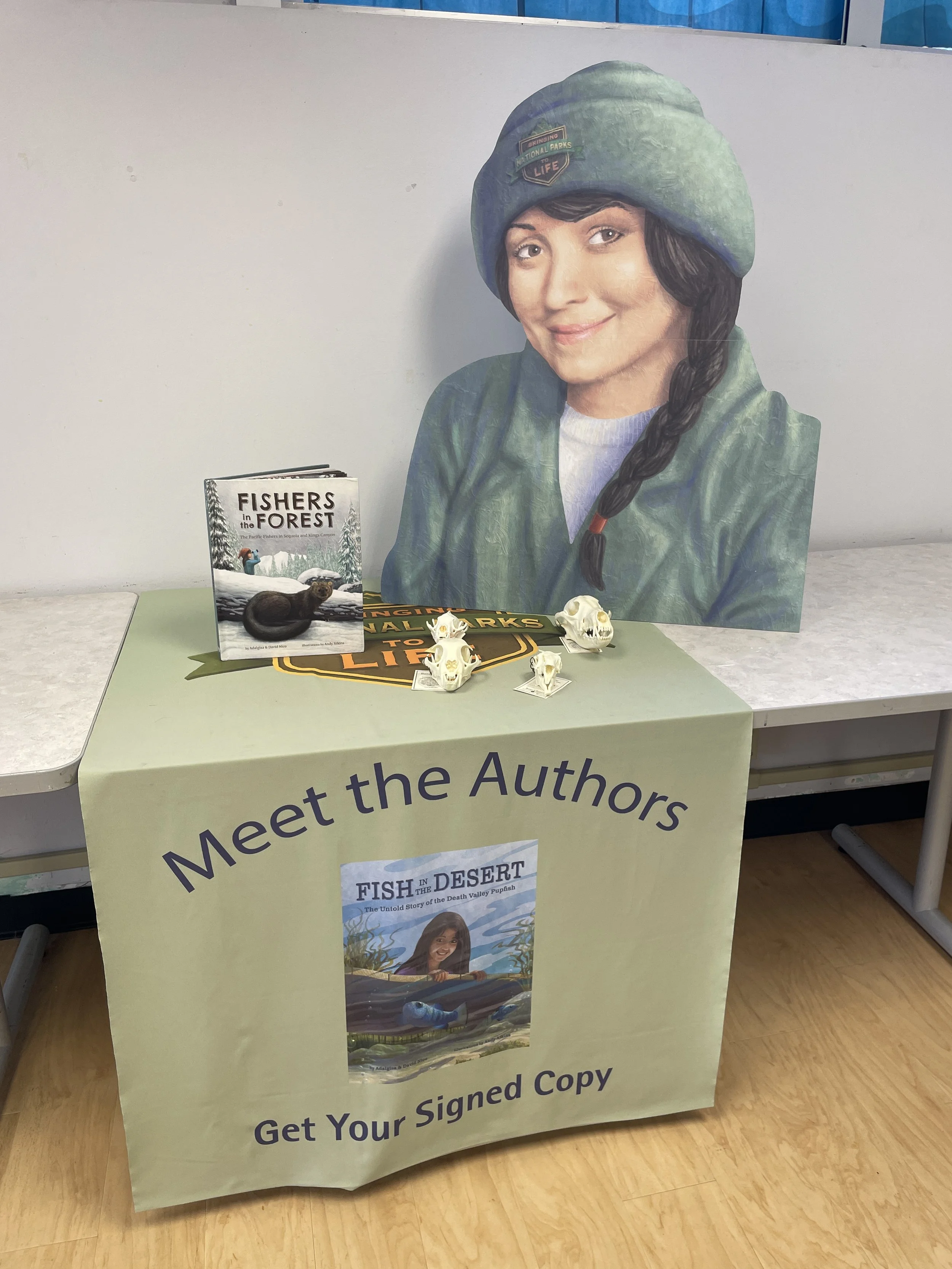 Family Nature Learning with Fishers in the Forest