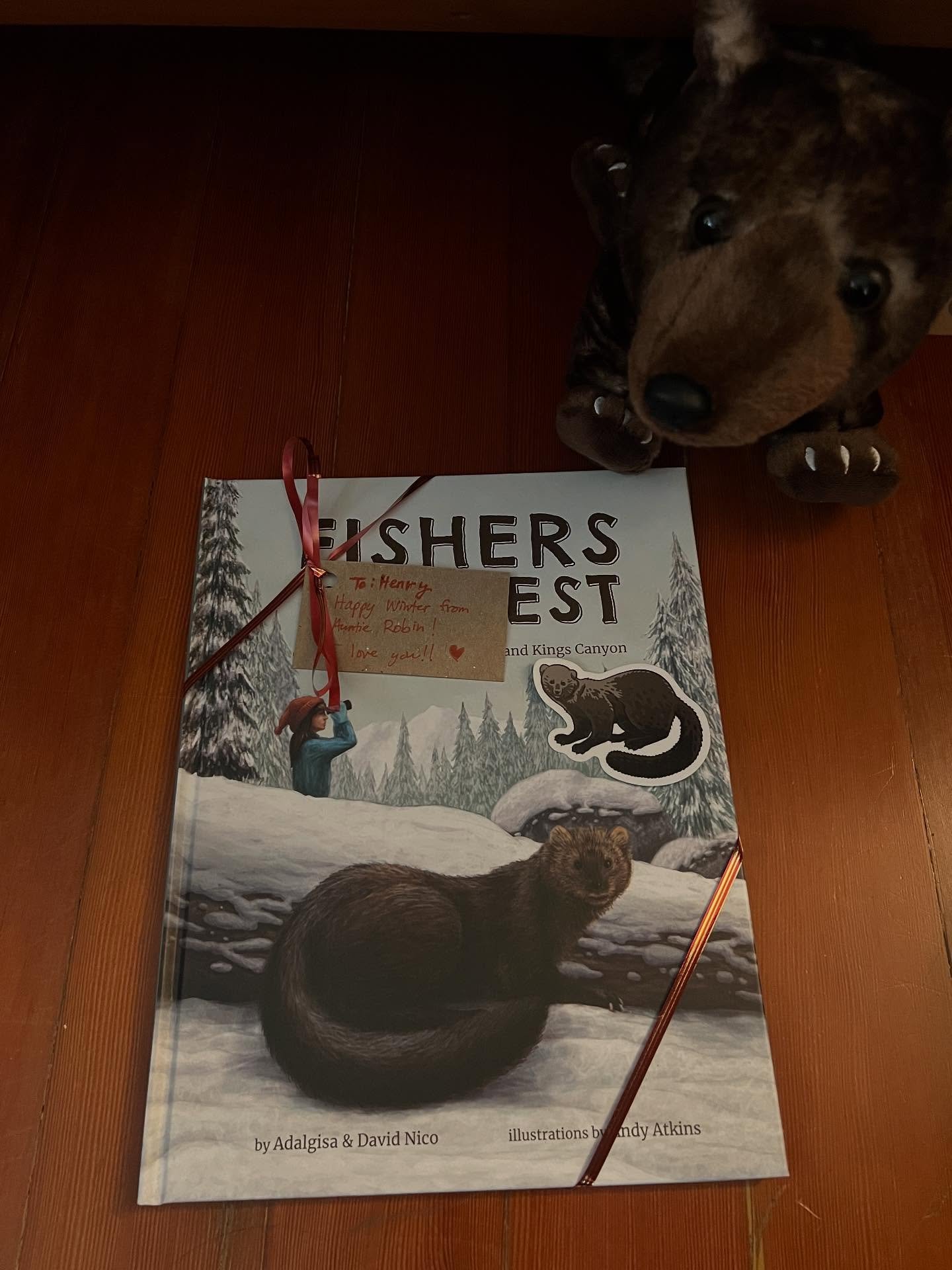 A little holiday bundle heading out today. A book, a note, a sticker, and a cuddly friend to match the story. If you&rsquo;re looking for something thoughtful for someone in your life, you can order through our website for the holidays. www.nicoautho