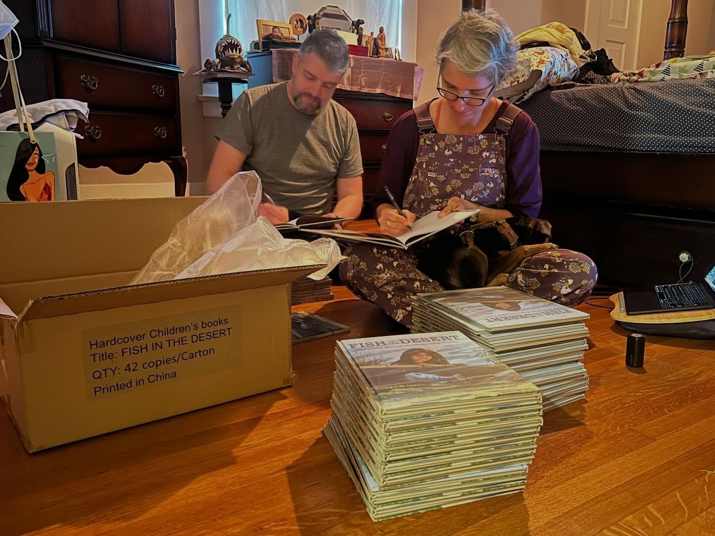 We are excited to ship Fish in the Desert to @xanterratravel for their gift shops @oasisatdeathvalley 

#fishinthedesert #xanterratravel #bringingnationalparkstolife #nicoauthors #oasisatdeathvalley