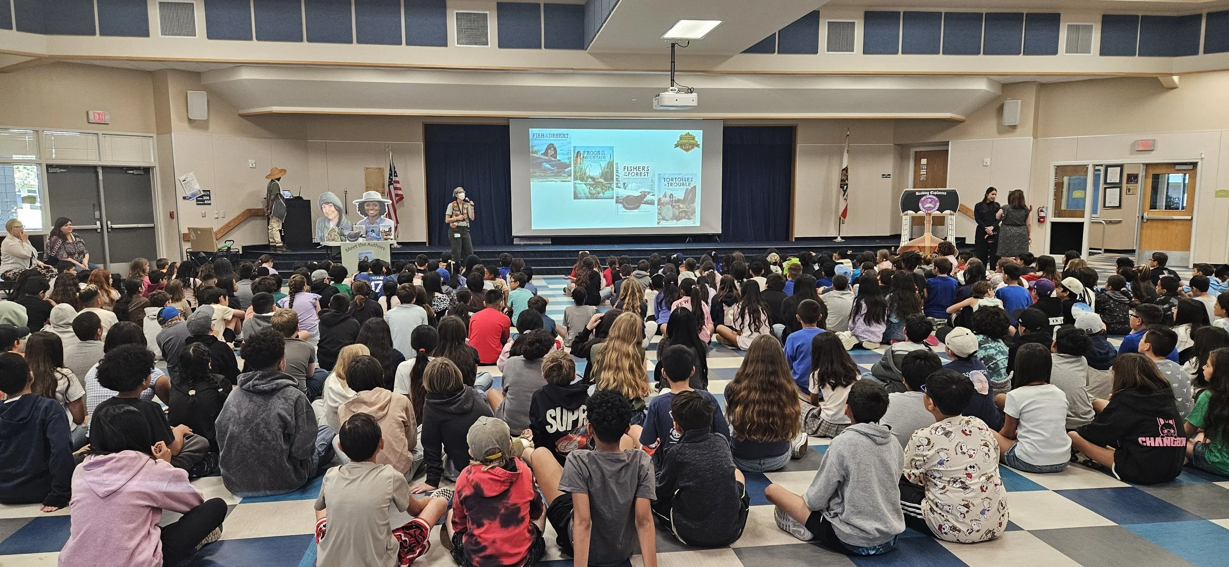 Author School Visits: Bringing National Parks and Wildlife Stories to Students