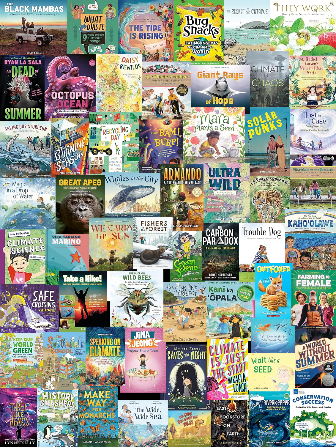 Fishers in the Forest Makes the NatGen Green Earth Book Award Shortlist — Winners Announced Earth Day