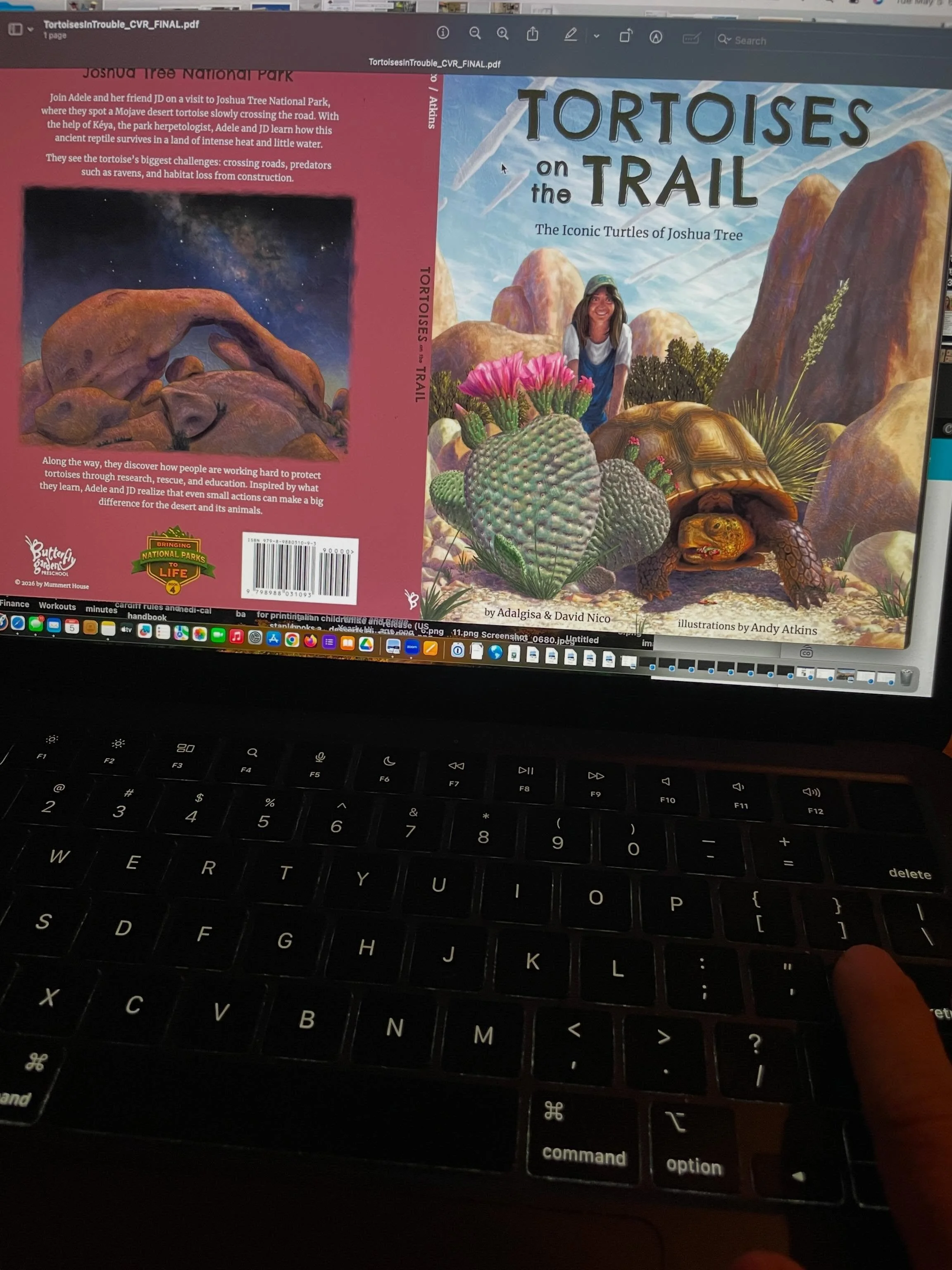 And it&rsquo;s off to the printer! After an intense 7 days of back and forth proofreading and fixing with our wonderful team, it&rsquo;s off to our printer for a sample that should arrive in about a month!

#bringingnationalparkstolife #tortoisesonth