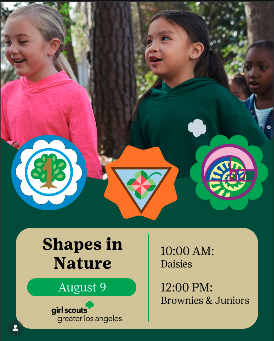 Join Us for “Shapes in Nature” with Girl Scouts Greater Los Angeles!