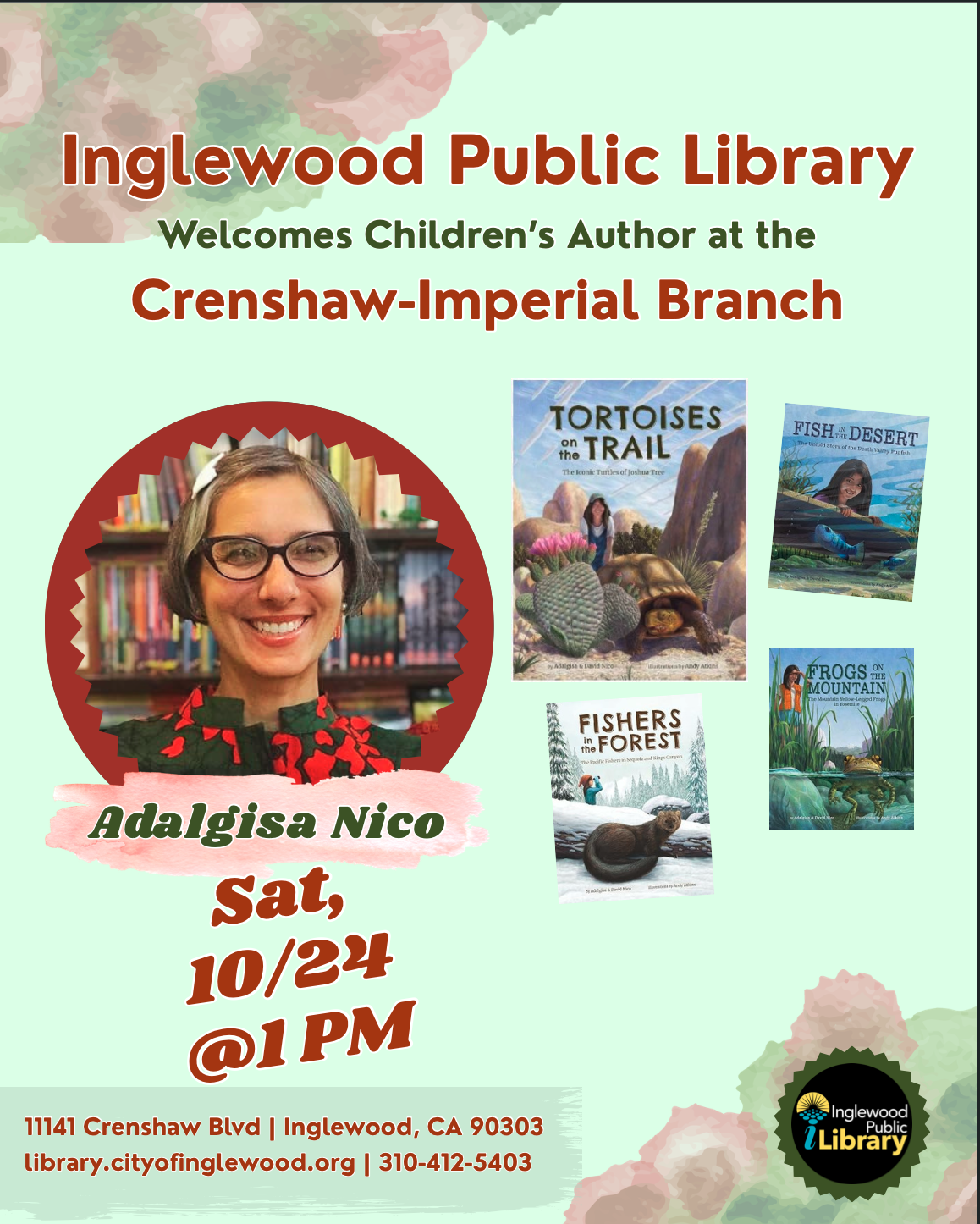 Join Us at Inglewood Public Library