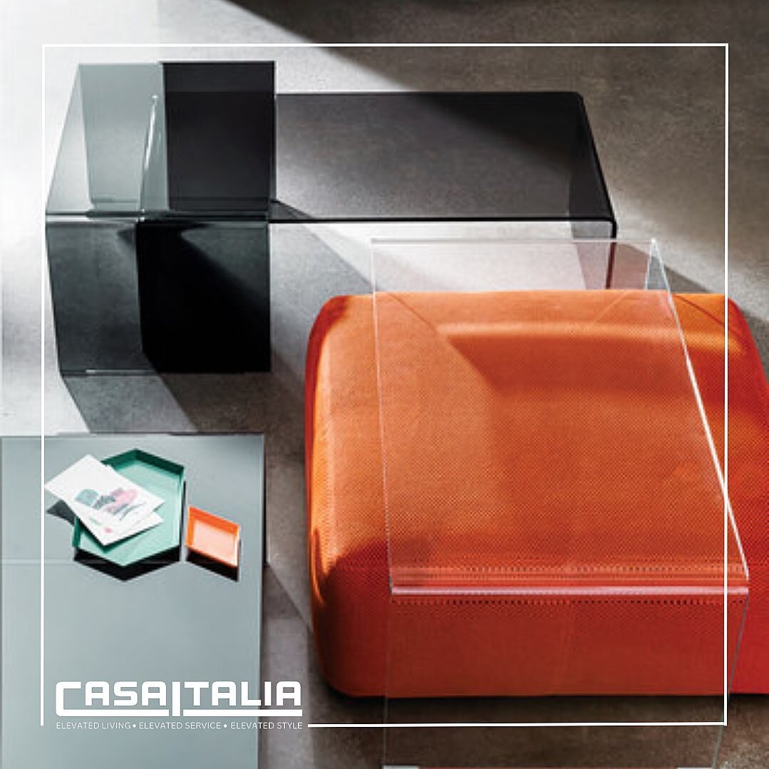 Experience the captivating Bridge coffee table collection by @sovetitalia , now at Casa Italia. 

Unite style and functionality with these stunning pieces that effortlessly bridge the gap between modern design and time-honored refinement.

Elevate yo