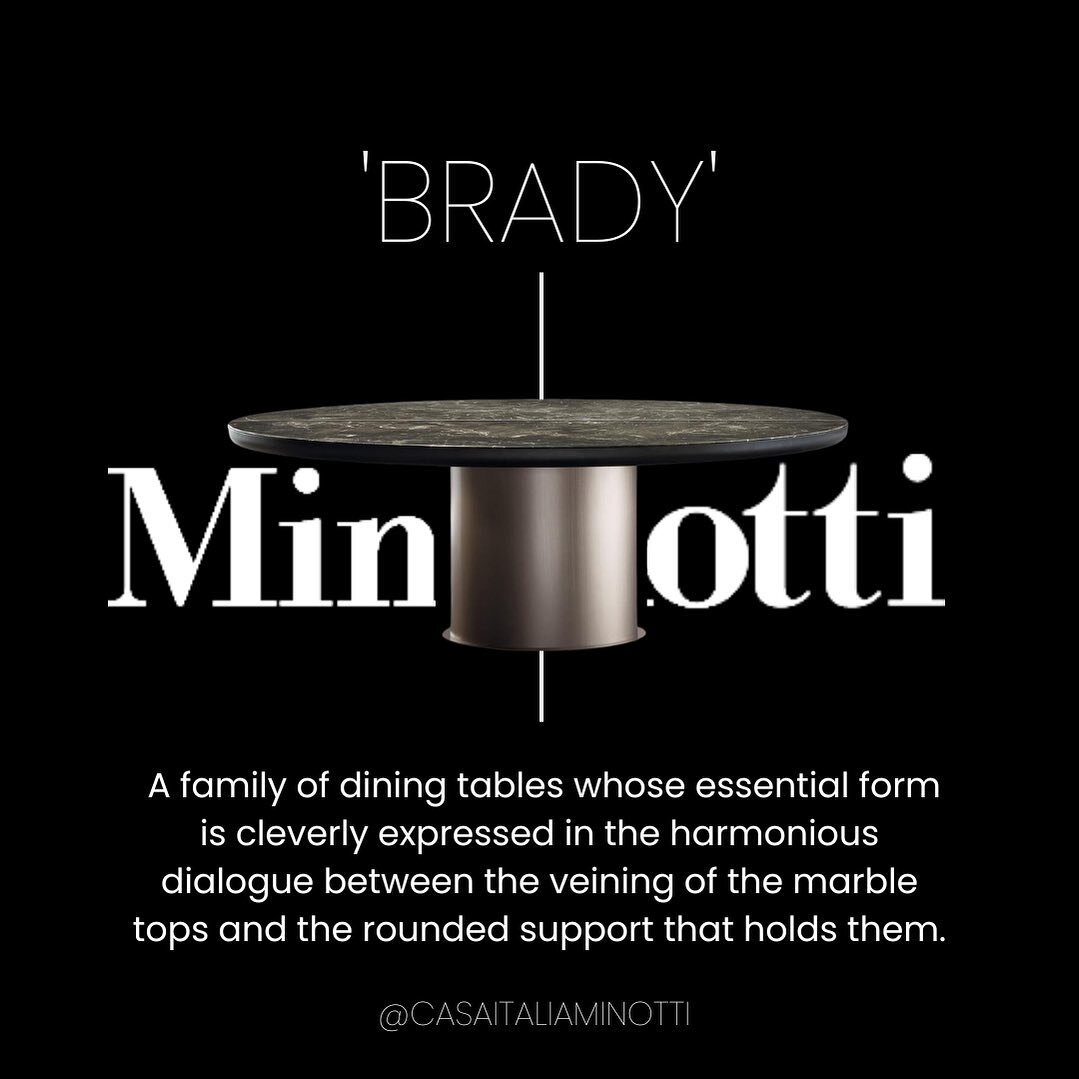 Crafted with meticulous precision and attention to detail, the 'Brady' table exudes timeless elegance and sophistication. 

Whether it's hosting memorable gatherings or serving as a focal point in your living space, let the 'Brady' table redefine you