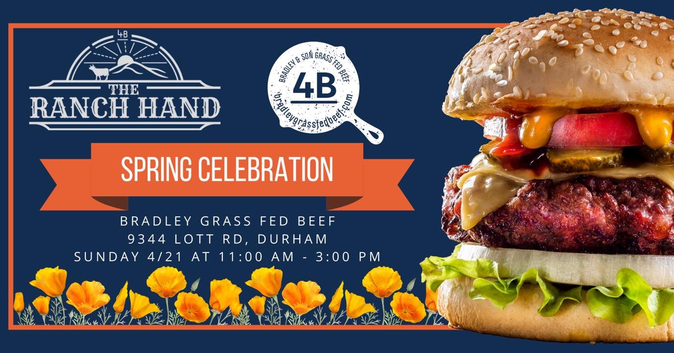 Tomorrow - Sunday April 21st! 

We will be flippin burgers at our companies Spring Celebration 🤠🥳🍔

Stop by between 11 &amp; 3! 🙌