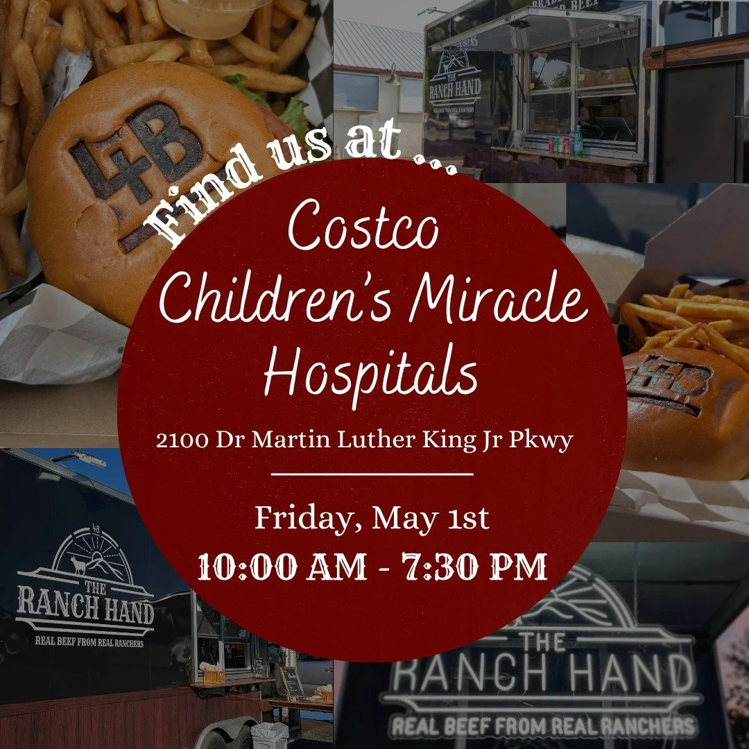 We&rsquo;re out at Costco today serving up bites for a BIG cause 🍔✨
Join us for the Children&rsquo;s Miracle Hospital fundraiser! Grab something delicious and help make a difference for kids in need 💛🤠🍔

Good food that gives back? Count us in 🙌
