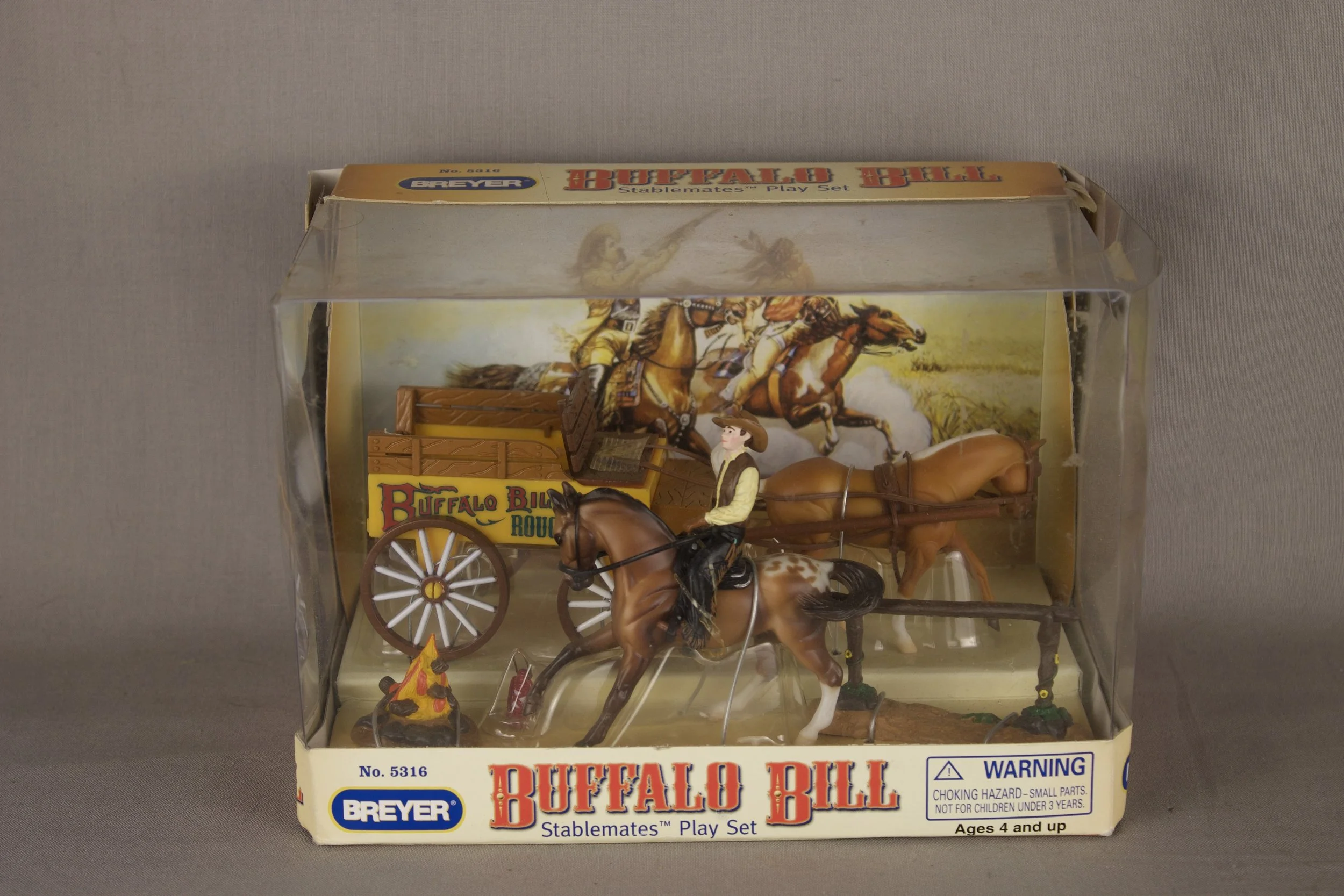 Breyer Stablemate Buffalo Bill Set NIB