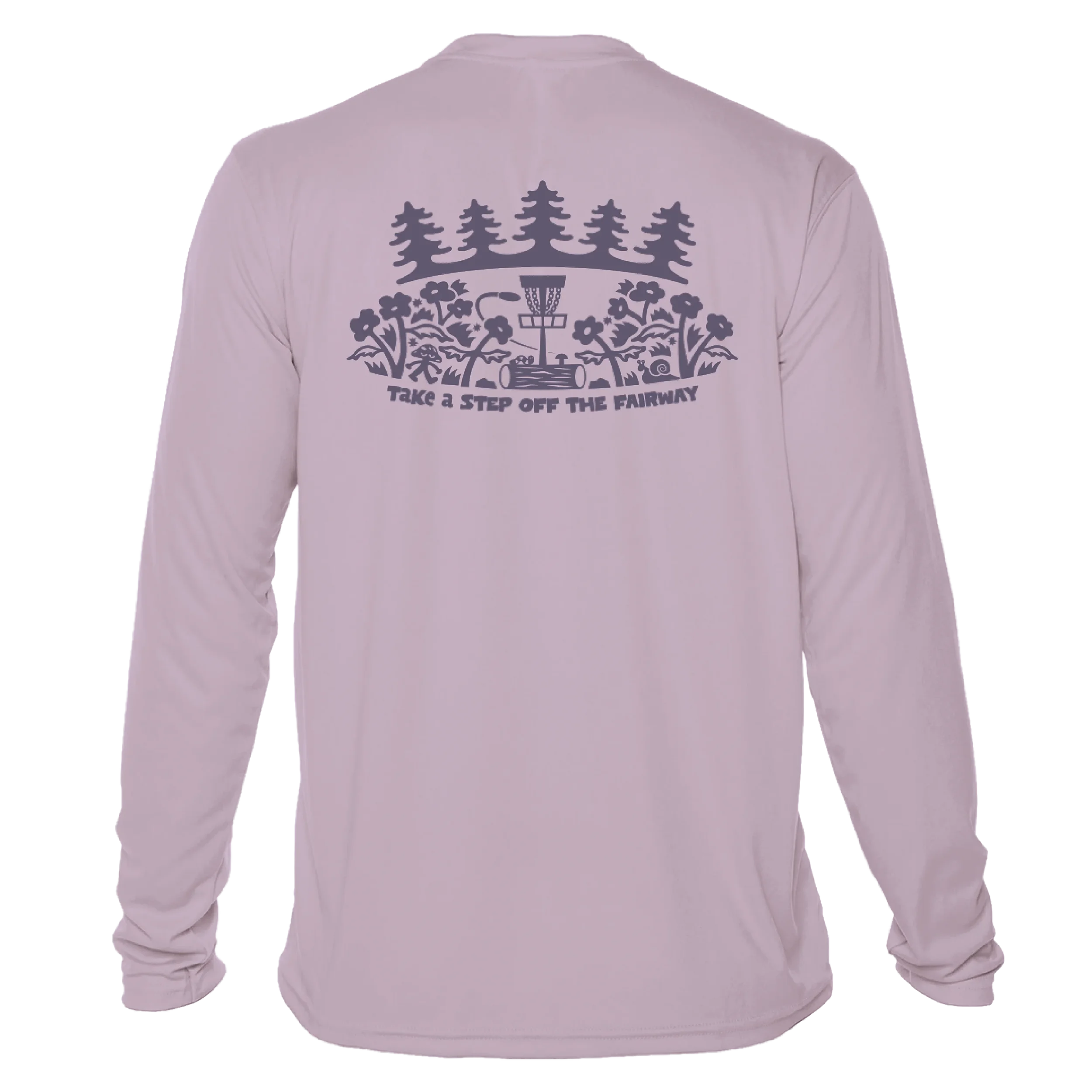 Mushroom Lightweight UPF 50 Long Sleeve Shirt - Daily Grind Disc Golf