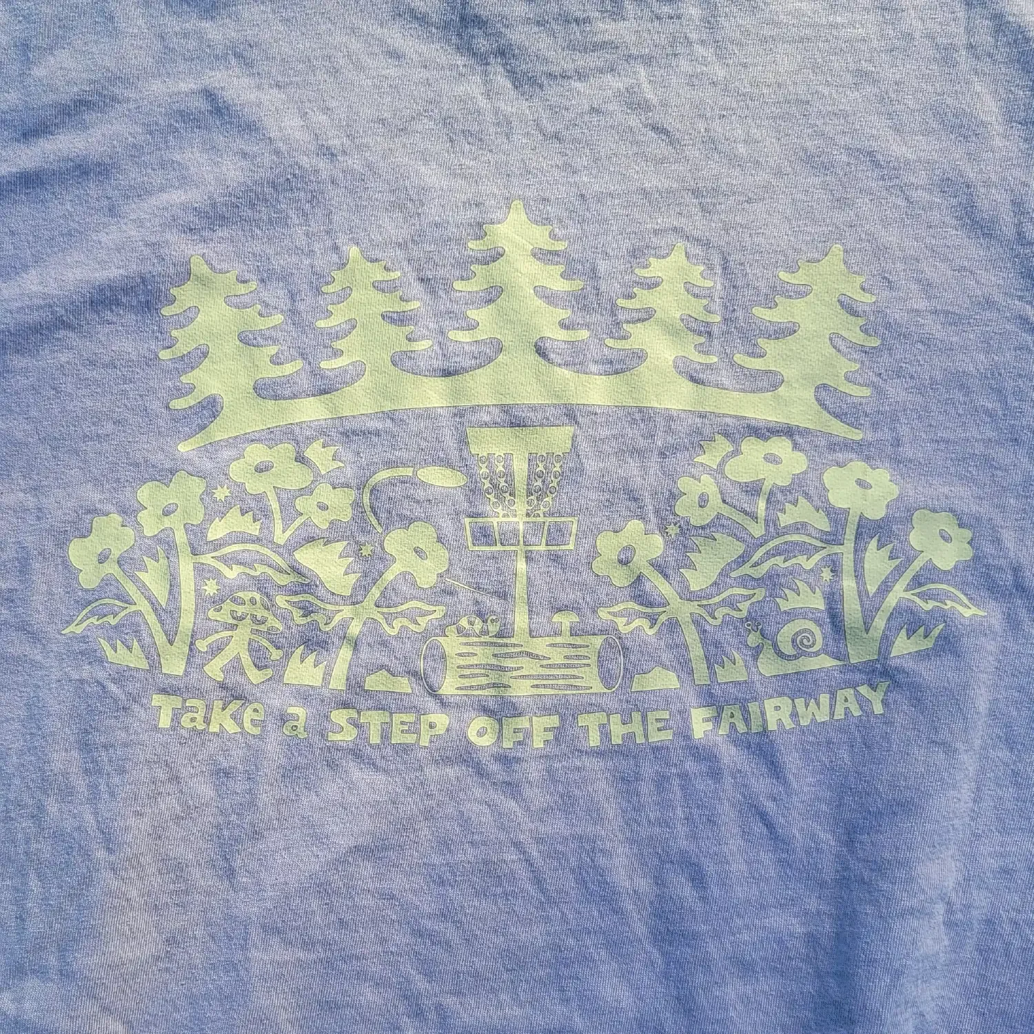 Mushroom Disc Golf Shirt - Orchid - Daily Grind Disc Golf
